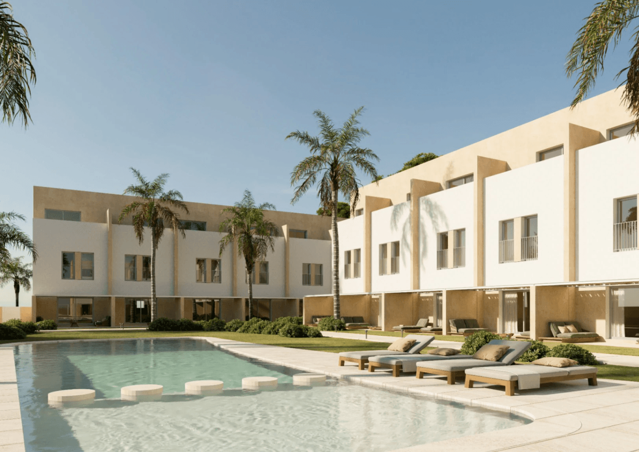 Residencial Vernissa adosados de 3 habitaciones en Denia.