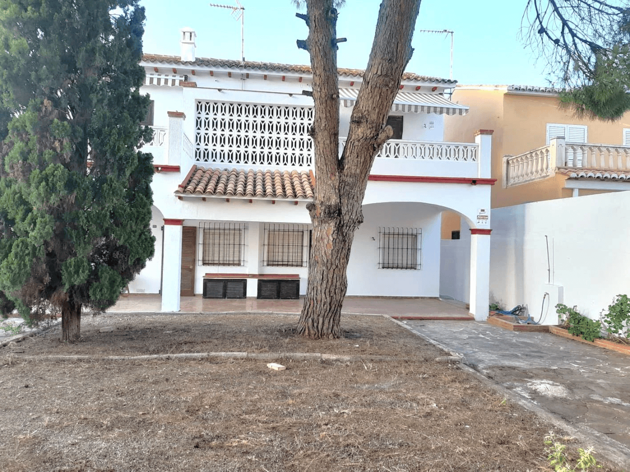 Chalet en reforma a la VENTA-Denia, Las Marinas - 2ª Línea al Mar - jardín.