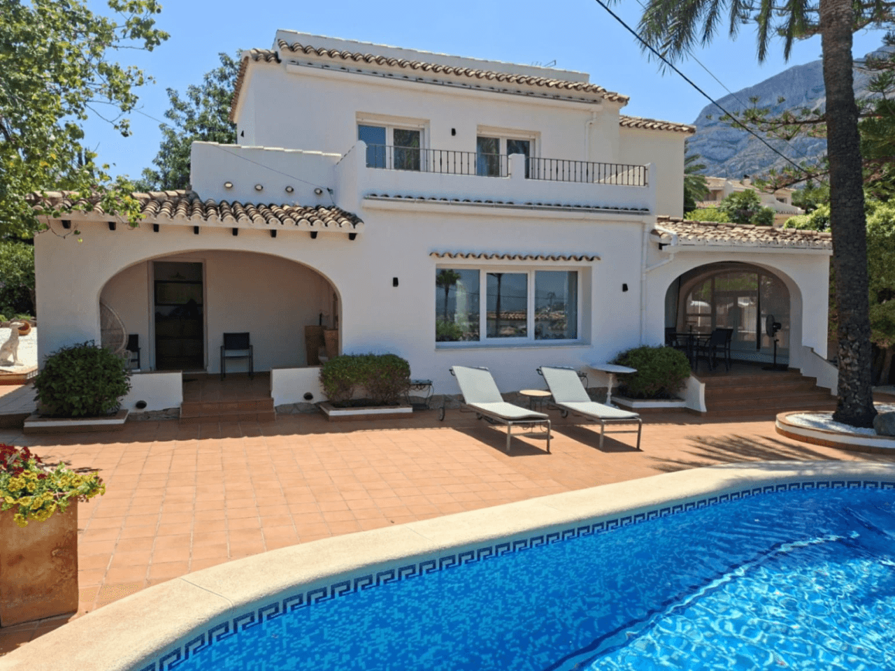 Villa con vistas al mar, en Santa Lucia a Denia