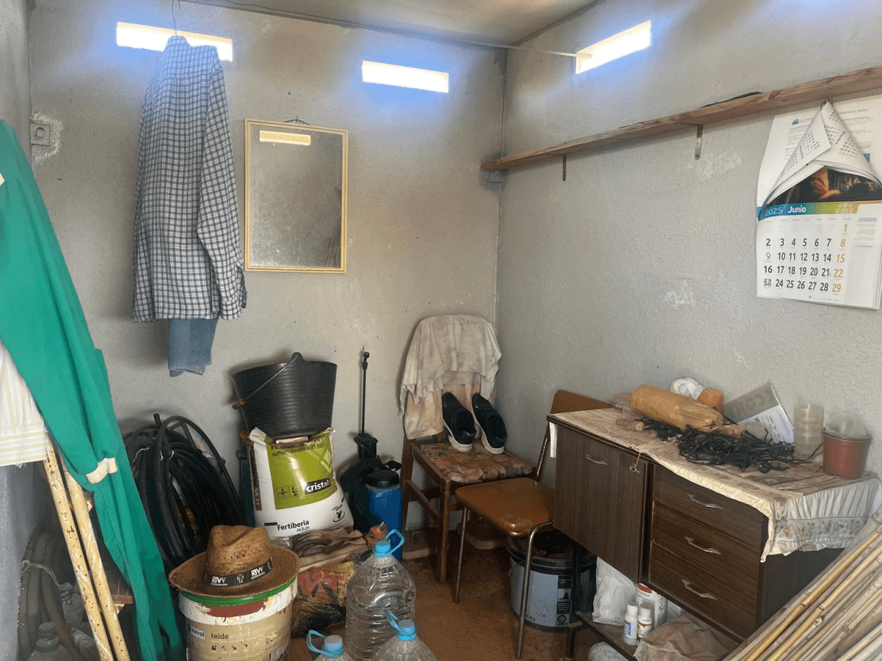 Terreno rústico en El Vergel con cultivos, agua de riego y parcela vallada