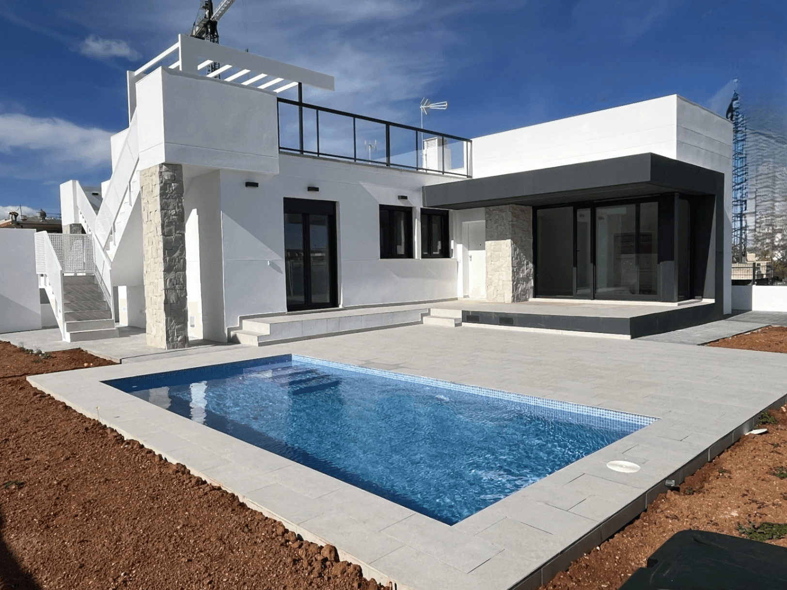 Chalet individual de obra nueva en Els Poblets